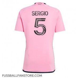 Inter Miami Sergio Busquets #5 Replik Heimtrikot 2024-25 Kurzarm